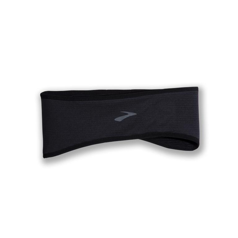 Brooks Notch Thermal Running Headband - Women's - Black (58406-JWOA)